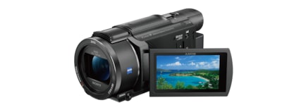 Handycam® AX53 4K com sensor Exmor R™ CMOS | FDR-AX53 | Sony Brazil