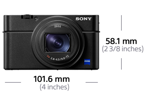 【新品級】SONY Cyber-shot RX100M7 Ⅶ Câmera compacta RX100 VII, AF sem igual | DSC-RX100M7G | Sony Brazil