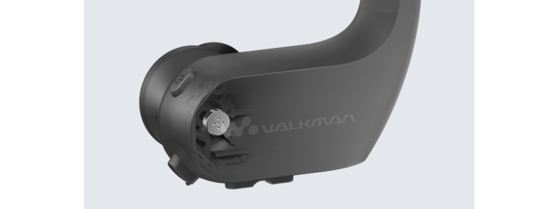 Headphones MP3 esportivo à prova d'água | Walkman intra-auricular