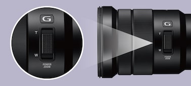 Especificações do SELP18105G | Lentes α | Sony Brazil