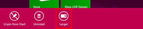 Application Bar